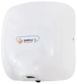 Uscător de mâini Jet Dryer Simplu, alb