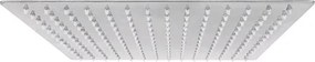Palarie de dus patrata Invena Eco Pax 30 Exe 300x300 mm crom lucios