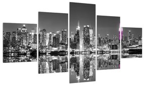 Tablou albneru cu New York (125x70 cm), în 40 de alte dimensiuni noi