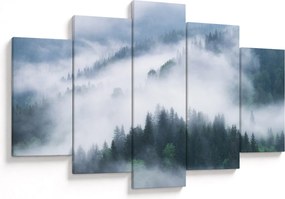 Tablou - Copacii în ceață (150x105 cm)