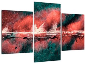 Tablou - Explozie în petrol (90x60 cm)