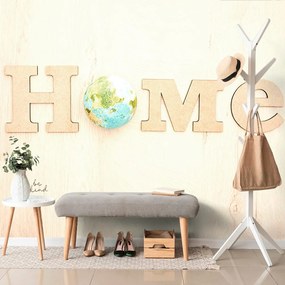 Tapet cu inscripția eco Home