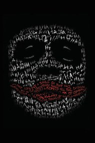 Poster de artă The Dark Knight Trilogy - Ha Ha Ha