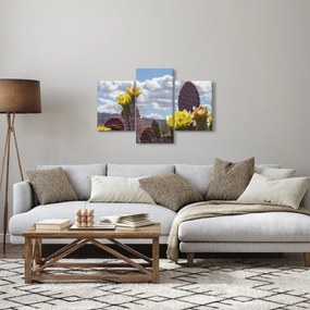 Tablou cu floarea de cactus Opunție (90x60 cm)