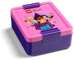 Cutie din plastic pentru gustare LEGO® Friends Girls Rock