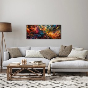 Tablou - Abstracția culorilor II. (120x50 cm)