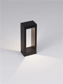 Stalp exterior LED 2700K IP65 DOLIX negru, H-30cm