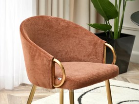 Scaun Carma K (cupru + auriu). Promo -8%. 1110999