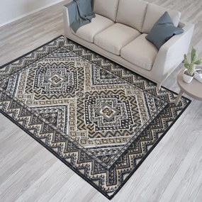 Covor de designer cu model aztec Lățime: 60 cm | Lungime: 100 cm