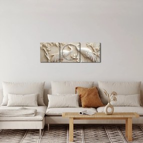 Tablou - Model Chinezesc (cu ceas) (90x30 cm)
