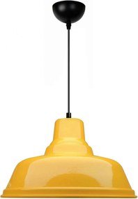 Lustra AYD-3711, galben, metal, 31x100 cm