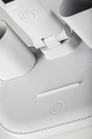 Rabalux NOVILO 74030 - Lampă de birou LED reglabilă cu ventilator, LED 7W/5V