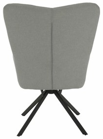 Scaun pivotant KOMODO, gri