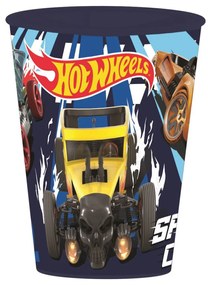 Hot Wheels Blue Fire Pahar, plastic 260 ml