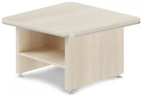 Masa de cafea TopOffice Premium 90 x 90 cm, salcam deschis