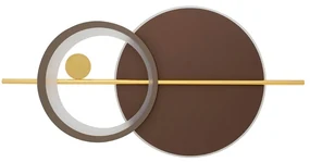 Aplica de perete LED, Ambientala, Design Geormetric, MOON