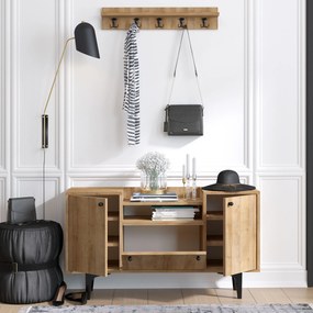 Set mobilier pentru hol Grade (Stejar). 1072355