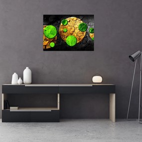 Tablou abstract - Bilă (70x50 cm)