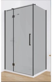 Cabina de Dus Walk-In HouseXL UrbanGlass Premium, 120x80x190 cm, Sticla Securizata 8mm, Reversibila, Geam Gri Fumuriu sau Transparent (Culoare: