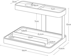 Suport pentru tabletă din metal Tower – YAMAZAKI