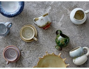 Cești 4 buc. pentru cappuccino din gresie 200 ml Jade – Bloomingville