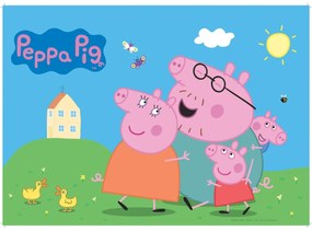 Suport farfurie Peppa Pig pentru copii, 42 x 30 cm