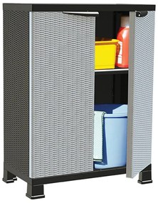 vidaXL Dulap, 68x39x92 cm, design de ratan