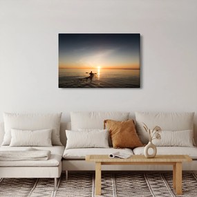 Tablou - caiac pe mare (90x60 cm)