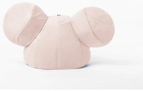 Fotoliu puf pentru copii roz deschis Ears – The Brooklyn Kids