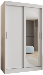 Dulap de haine 120 cm Lulu (alb). 1125970