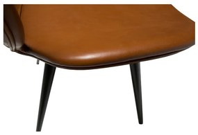 Scaun din piele artificială DAN-FORM Denmark Cloud, maro