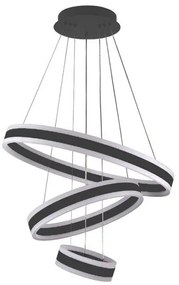 Lustră LED dimabilă pe cablu LED/165W/230V 3000-6500K + telecomandă