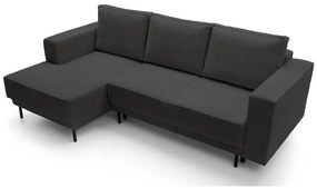 Colțar Rodriguez mini (S) (gri închis + negru). 1099135