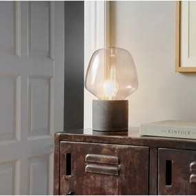 Lampă de masă Nordlux CHRISTINA 1xE27/25W/230V beton/gri
