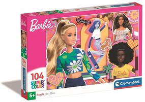 Barbie Skateboard Puzzle Clementoni de 104 piese