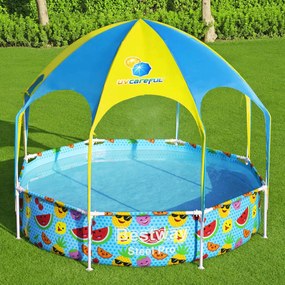 Bestway piscină supraterană copii steel pro, protecție uv, 244x51 cm