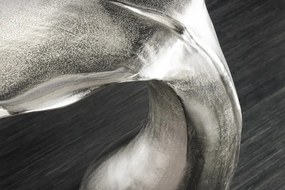 Masuta laterala design unic WILDLIFE WALFLOSSE 65cm argintiu A-44842 VC