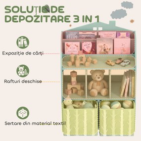AIYAPLAY raft depozitare copii mobilier | Aosom Romania