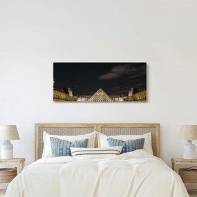 Tablou - Louvre nocturn (120x50 cm)