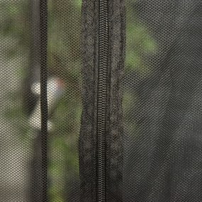 Outsunny Plasă de Protecție pentru Umbrelă de Soare, Copertină și Casă Plasă, Negru, 7.5' | Aosom Romania