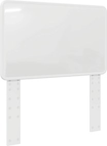 vidaXL Tăblie cap Alb Lucios 75 cm Lemn compozit