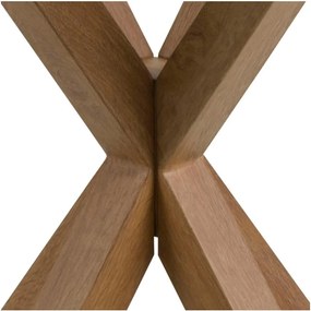 Măsuță auxiliară cu blat din sticlă Actona Heaven, ⌀ 55 cm