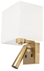 Aplica de perete moderna cu reader LED Erika