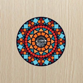 Sticker pentru Vizor usa Caleidoscop- 12,5 cm diametru