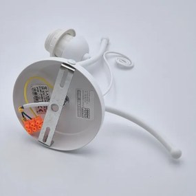 Lampă de perete RETRO II 1xE27/60W/230V alb