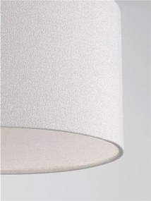 Lustra suspendata cu abajur alb SYRIN