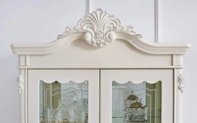 Set lemn masiv alb Living Paris 3 Piese - Dreapta