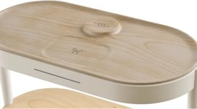 Immax NEO 09111L - Lampă de birou LED cu dimmer, ceas deșteptător și stație de încărcare TRIPLE DOCK LED/1,5W/5V