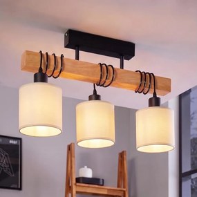 BRILAGI - Lustra aplicată NUBILA 3xE27/60W/230V pin/crem