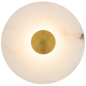 Aplica de perete LED, Ambientala, ALABASTER- BRASS, ZB-2550